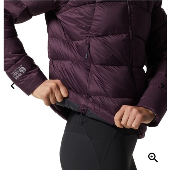 Mountain Hardwear Rhea Ridge Down Coat Puffer Sz L Winter Scandi Girl Gorpcore - Picture 4 of 14